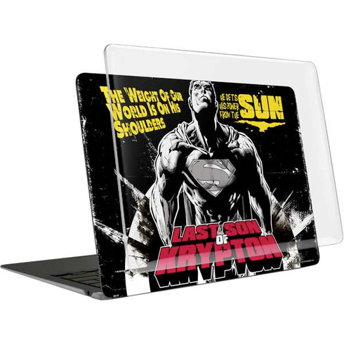 DC Comics Superman Last Son of Krypton MacBook Air 15in (2023-2025) Case plus Skin